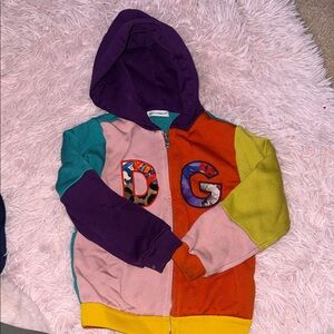Dolce & Gabbana Colorful Kids Hoodie with Logo